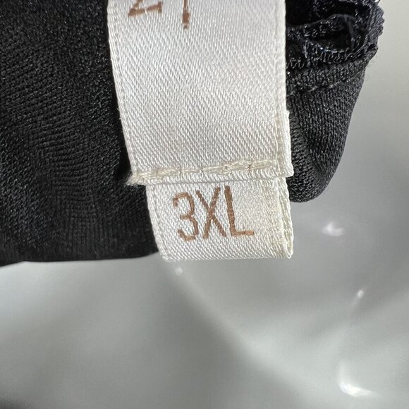 H R Homrain Women 3X Black Lace High Low Sleeveless Midi Dress Whimsigoth Witchy - Picture 10 of 16